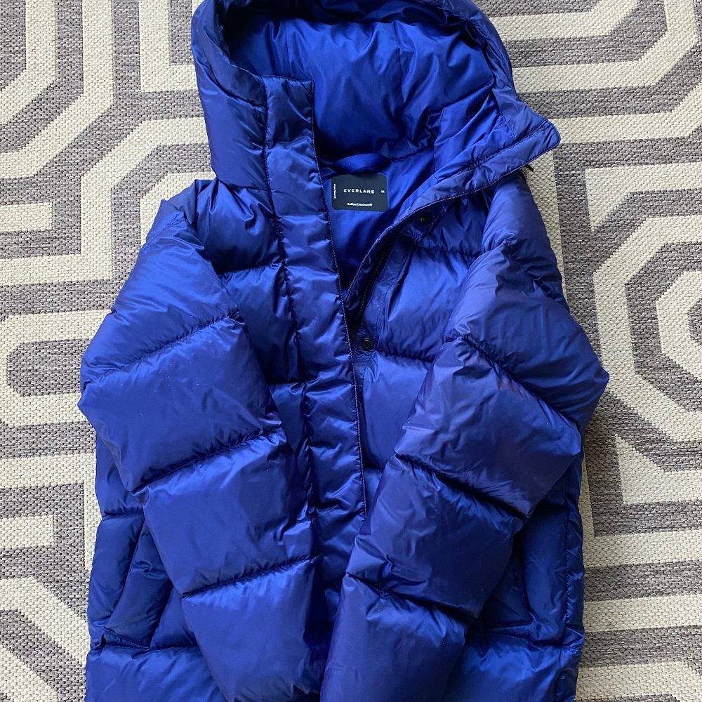 EVERLANE Re:Down® Puffy Puff Water Resistant Hooded Jacket XS